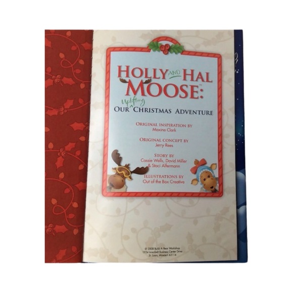 Build A Bear Workshop Holly and Hal Moose: Our Uplifting Christmas Adventure HC - Picture 3 of 5